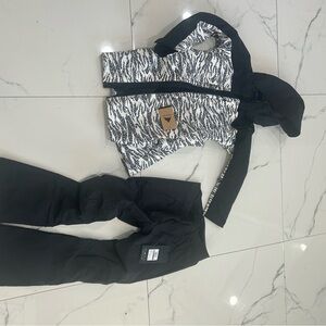 Evo snowboard pants and Jacket